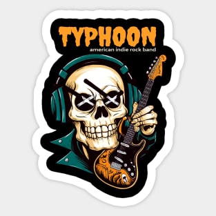 Typhoon Sticker